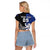 New Zealand And Scotland Rugby Custom Raglan Cropped T Shirt Maori Tiki With Thistle Together