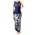 New Zealand And Scotland Rugby Custom Tank Maxi Dress Maori Tiki With Thistle Together
