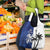 Fiji And Scotland Rugby Grocery Bag Fijian Palm Tree With Thistle Together