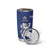 Fiji And Scotland Rugby Custom Tumbler Cup Fijian Palm Tree With Thistle Together