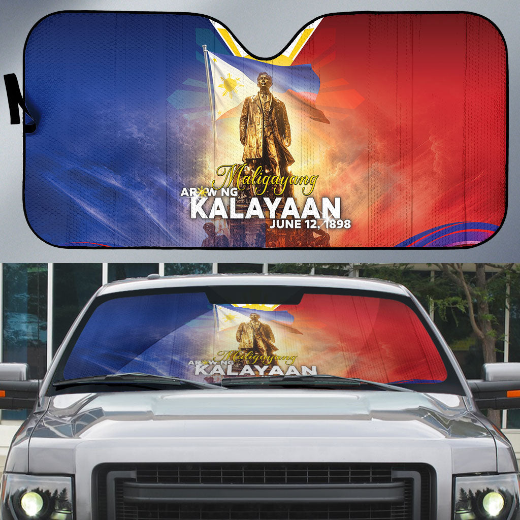 Philippines Auto Sun Shade Maligayang Araw Ng Kalayaan