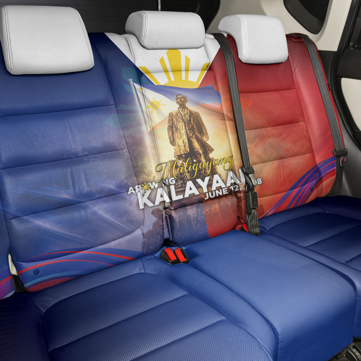 Philippines Back Car Seat Cover Maligayang Araw Ng Kalayaan