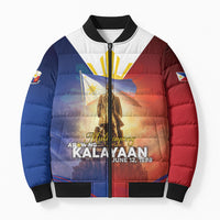Philippines Bomber Puffer Jacket Maligayang Araw Ng Kalayaan