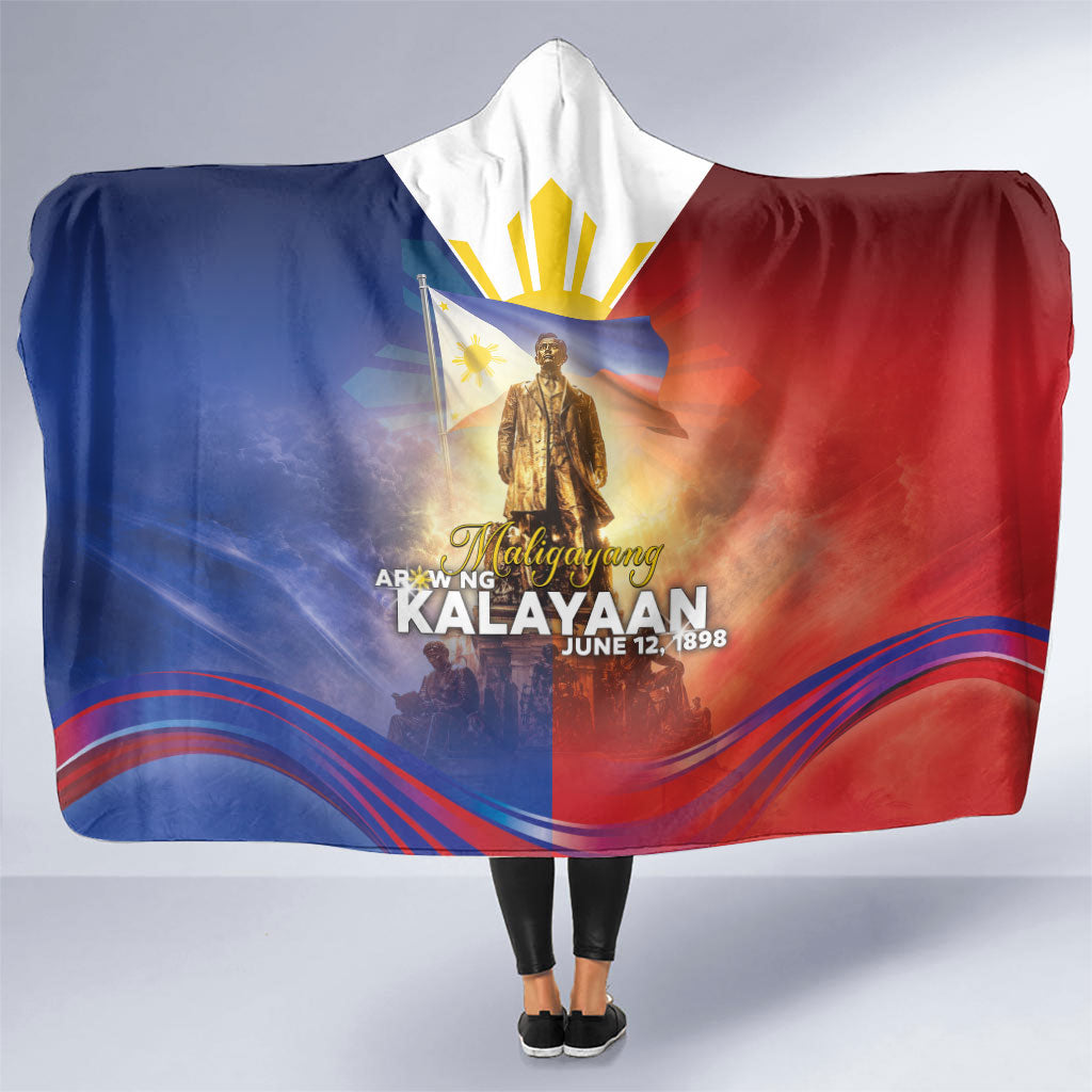 Philippines Hooded Blanket Maligayang Araw Ng Kalayaan