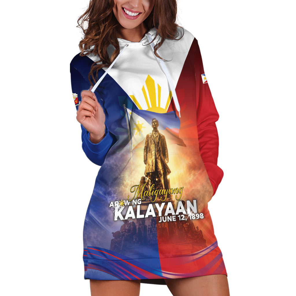 Philippines Hoodie Dress Maligayang Araw Ng Kalayaan