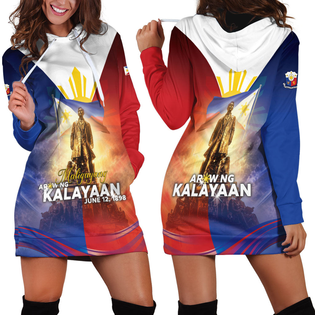Philippines Hoodie Dress Maligayang Araw Ng Kalayaan