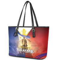 Philippines Leather Tote Bag Maligayang Araw Ng Kalayaan