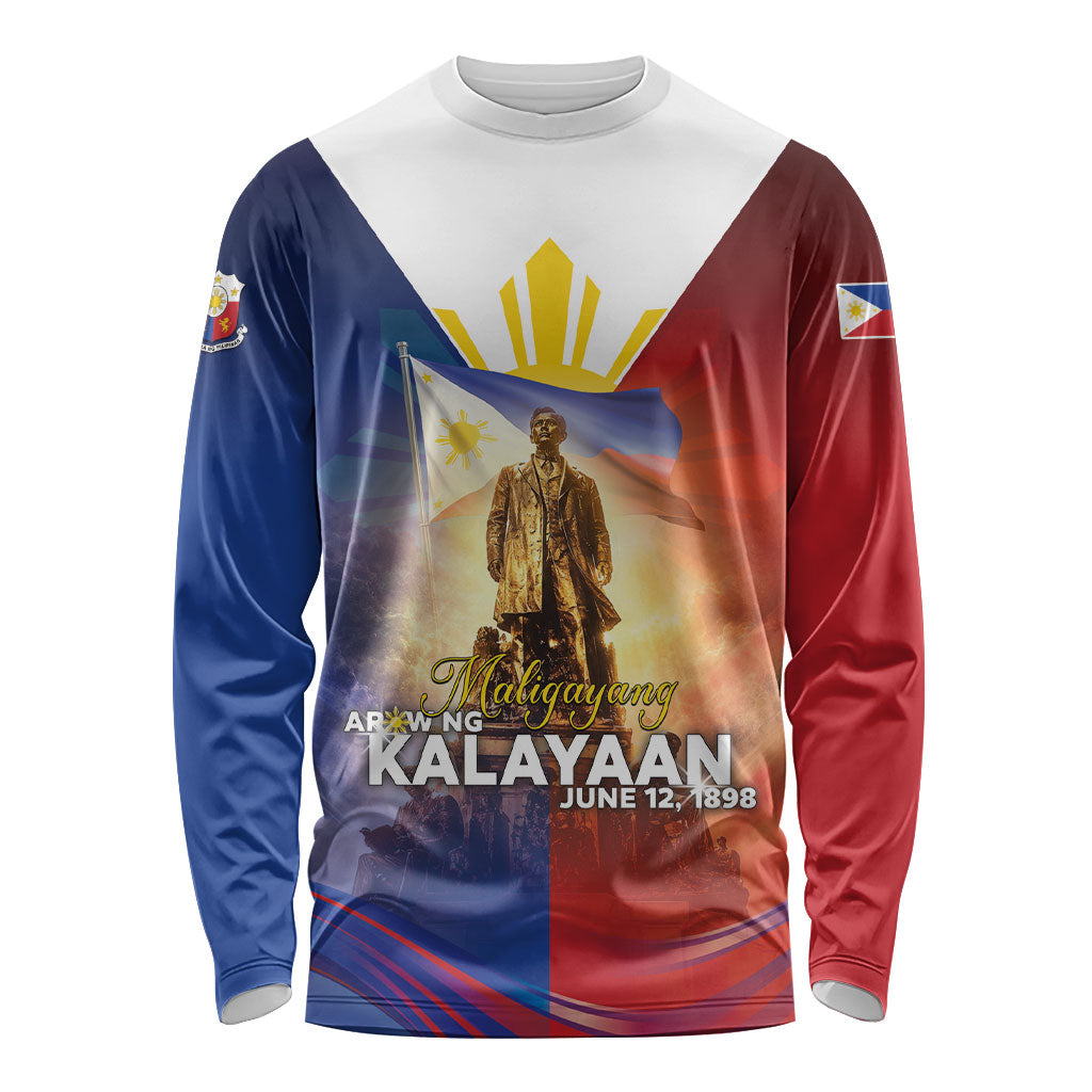 Philippines Long Sleeve Shirt Maligayang Araw Ng Kalayaan