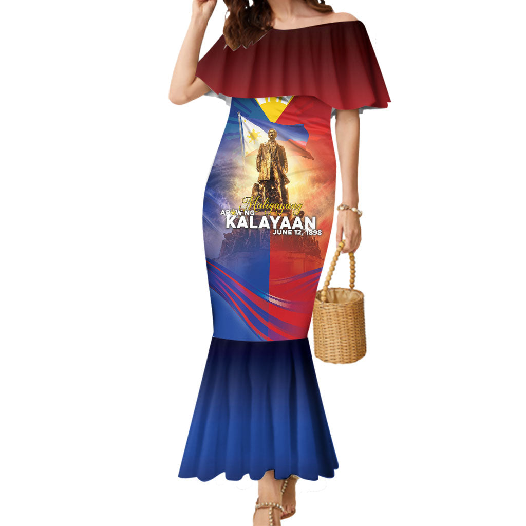 Philippines Mermaid Dress Maligayang Araw Ng Kalayaan