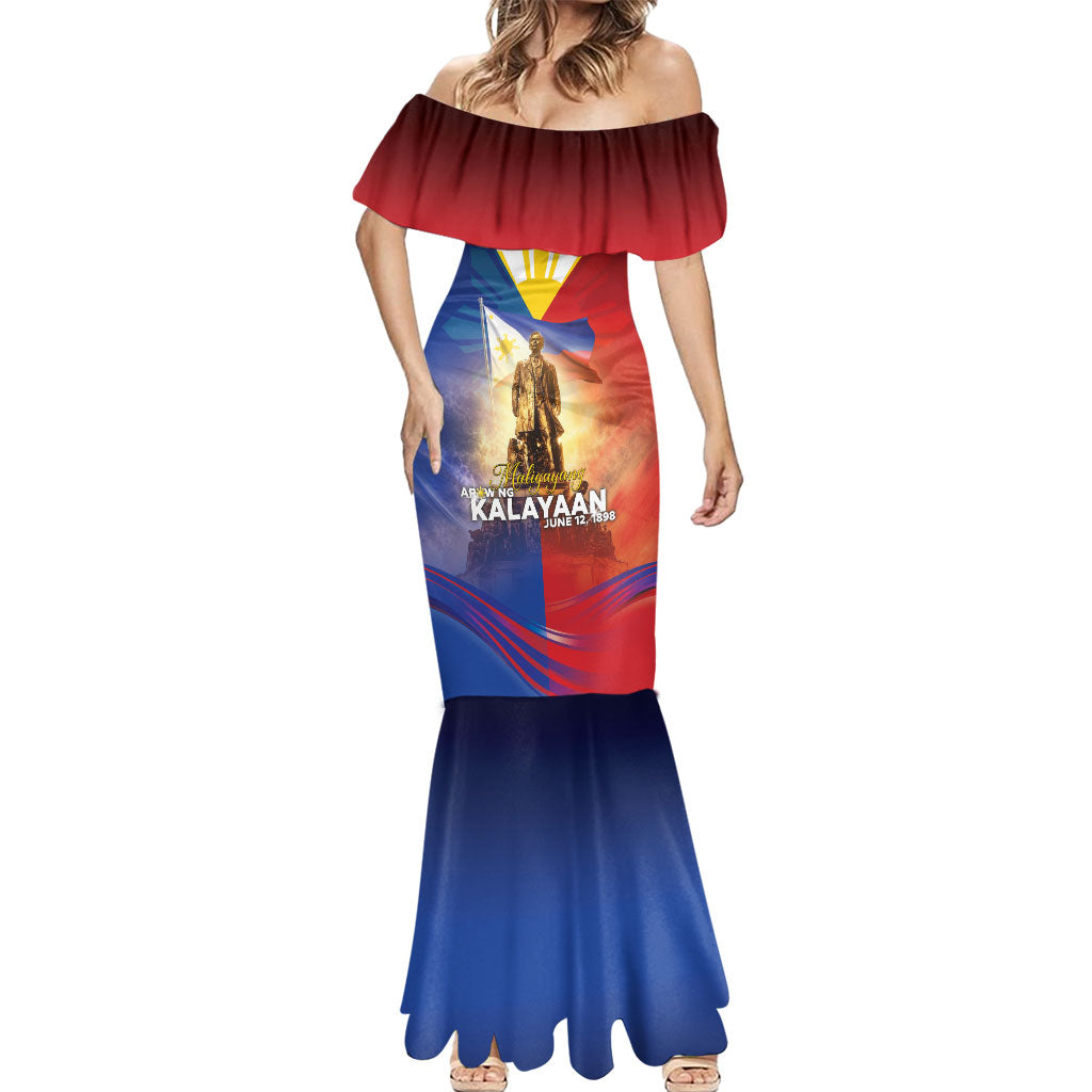 Philippines Mermaid Dress Maligayang Araw Ng Kalayaan