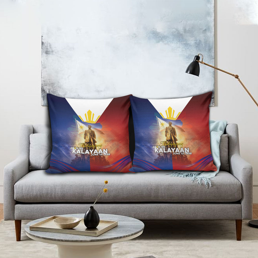 Philippines Pillow Cover Maligayang Araw Ng Kalayaan
