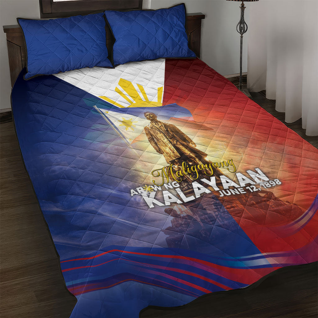 Philippines Quilt Bed Set Maligayang Araw Ng Kalayaan