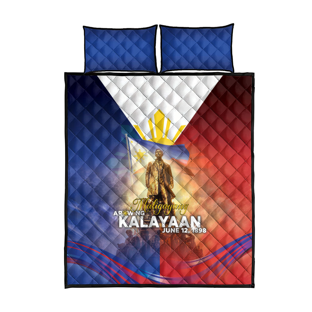 Philippines Quilt Bed Set Maligayang Araw Ng Kalayaan