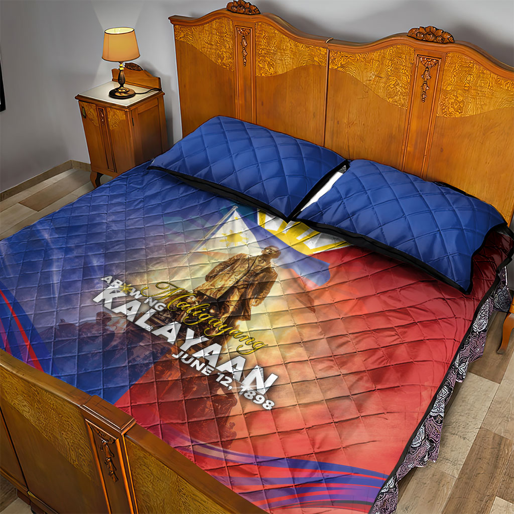 Philippines Quilt Bed Set Maligayang Araw Ng Kalayaan