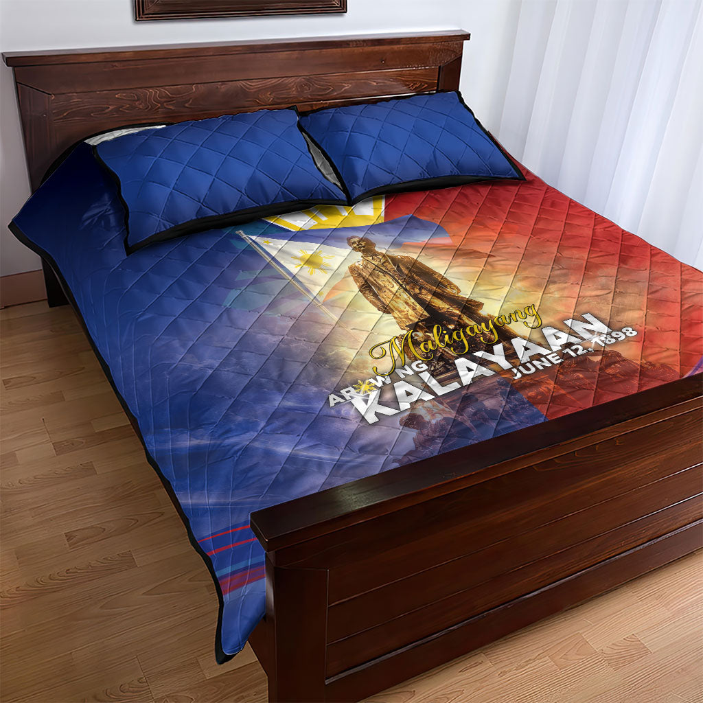 Philippines Quilt Bed Set Maligayang Araw Ng Kalayaan