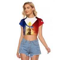 Philippines Raglan Cropped T Shirt Maligayang Araw Ng Kalayaan