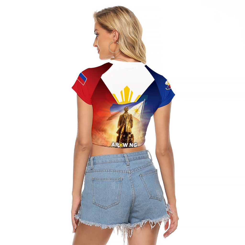 Philippines Raglan Cropped T Shirt Maligayang Araw Ng Kalayaan