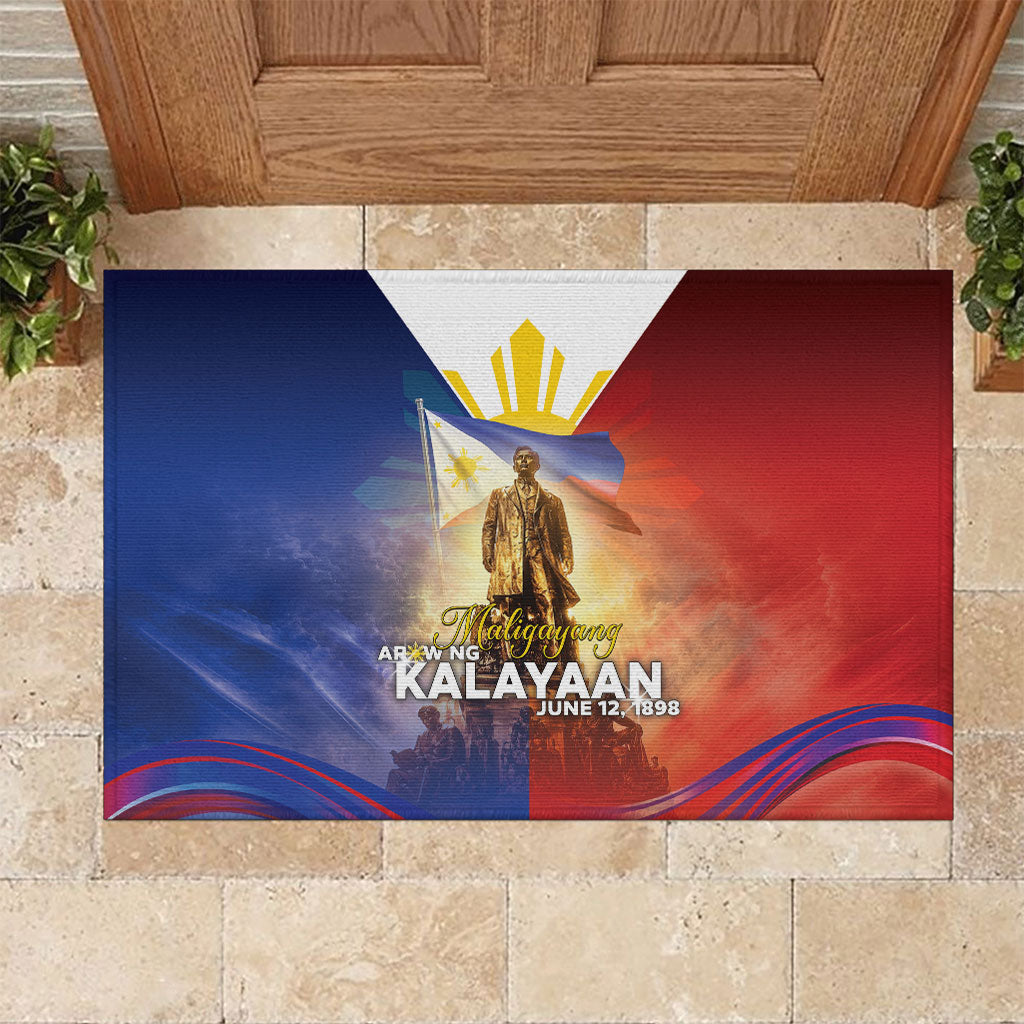 Philippines Rubber Doormat Maligayang Araw Ng Kalayaan