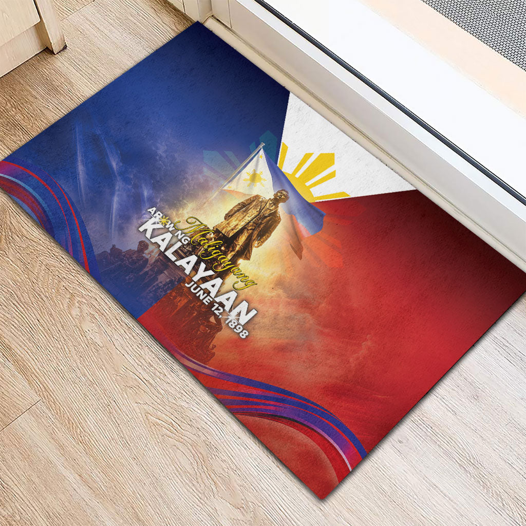 Philippines Rubber Doormat Maligayang Araw Ng Kalayaan