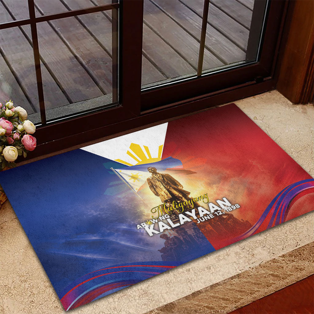 Philippines Rubber Doormat Maligayang Araw Ng Kalayaan