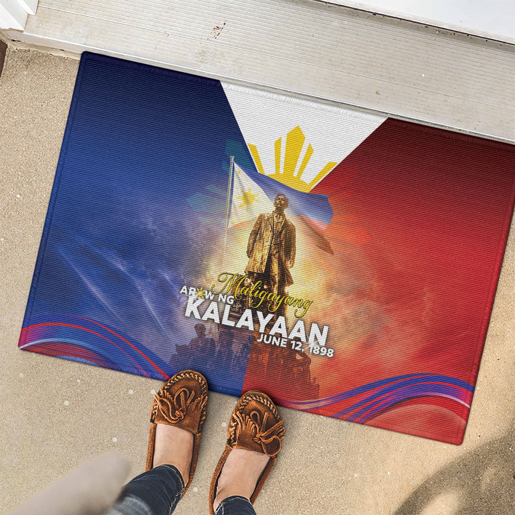 Philippines Rubber Doormat Maligayang Araw Ng Kalayaan