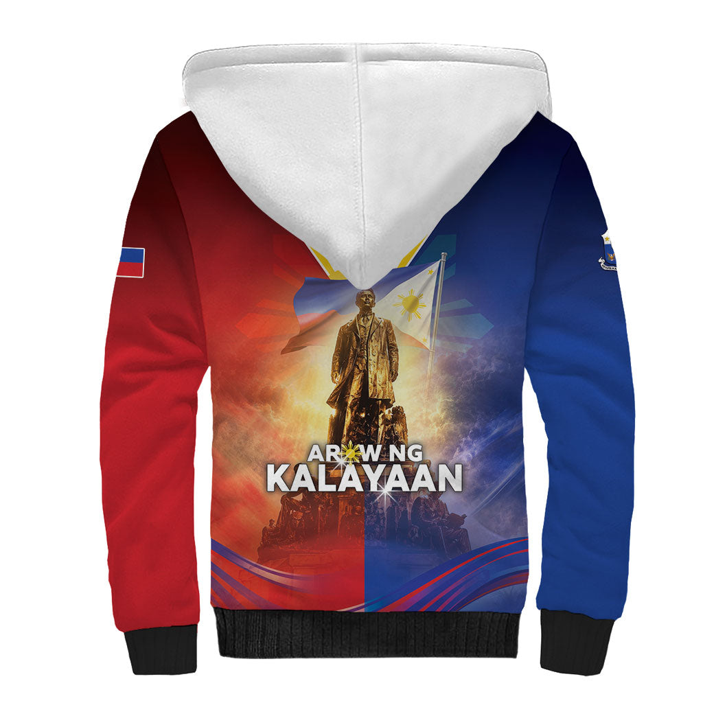Philippines Sherpa Hoodie Maligayang Araw Ng Kalayaan