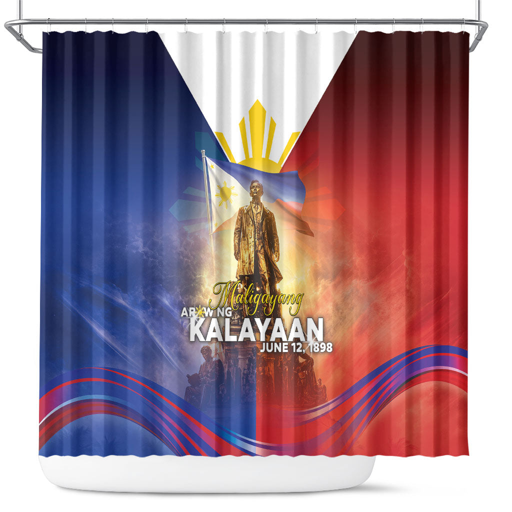 Philippines Shower Curtain Maligayang Araw Ng Kalayaan
