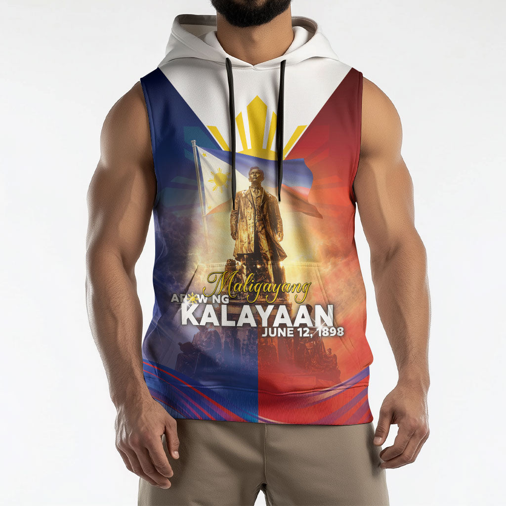 Philippines Sleeveless Hoodie Maligayang Araw Ng Kalayaan