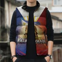 Philippines Sleeveless Puffer Jacket Maligayang Araw Ng Kalayaan