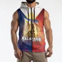 Philippines Sleeveless Zip Hoodie Maligayang Araw Ng Kalayaan
