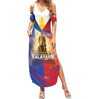 Philippines Summer Maxi Dress Maligayang Araw Ng Kalayaan