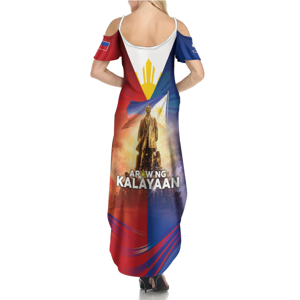 Philippines Summer Maxi Dress Maligayang Araw Ng Kalayaan