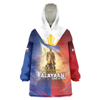 Philippines Wearable Blanket Hoodie Maligayang Araw Ng Kalayaan