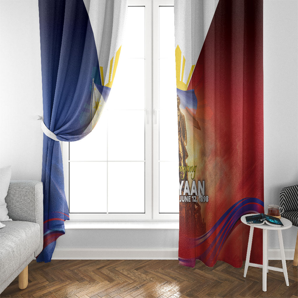 Philippines Window Curtain Maligayang Araw Ng Kalayaan