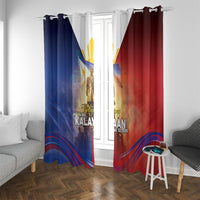 Philippines Window Curtain Maligayang Araw Ng Kalayaan