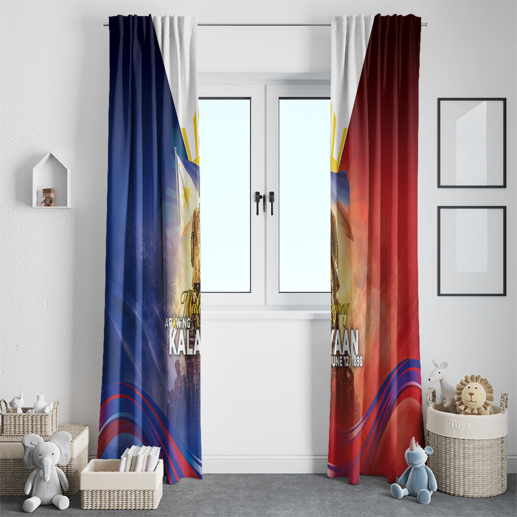 Philippines Window Curtain Maligayang Araw Ng Kalayaan