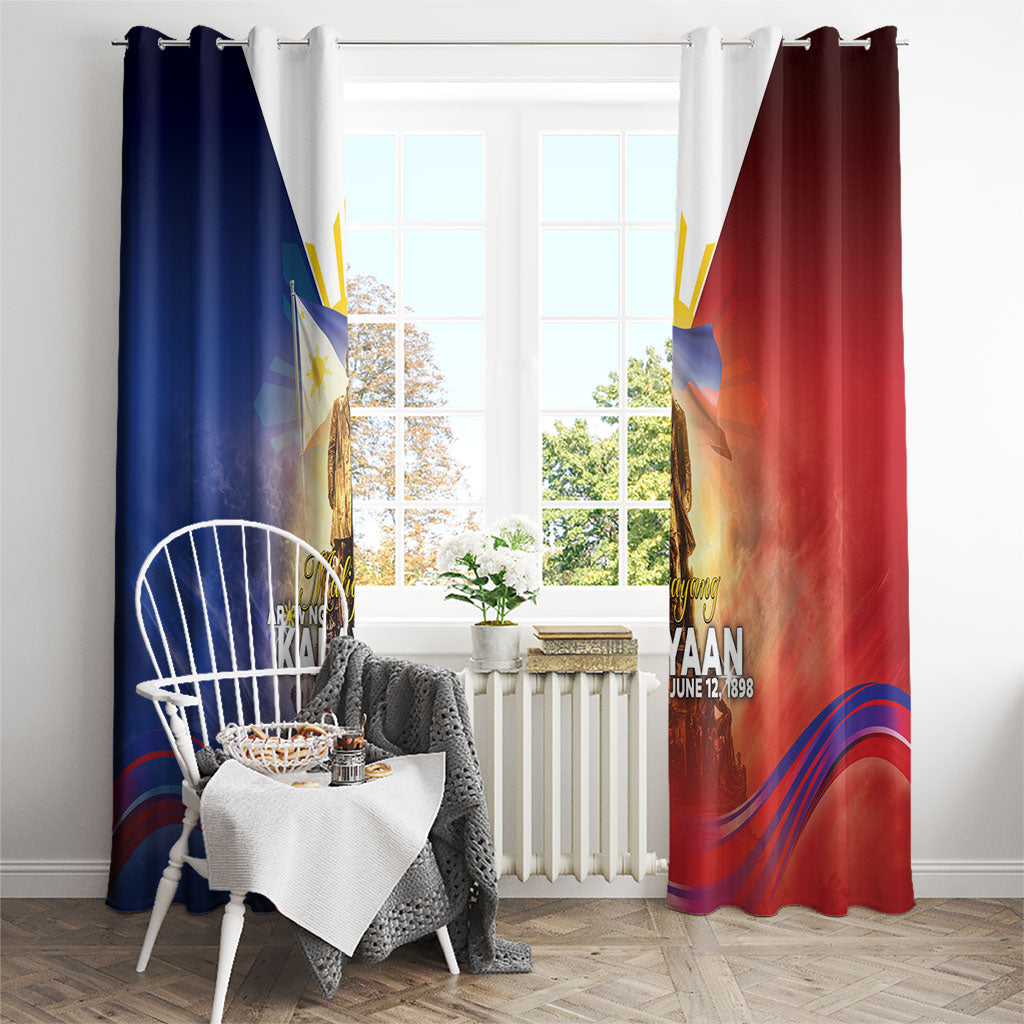 Philippines Window Curtain Maligayang Araw Ng Kalayaan