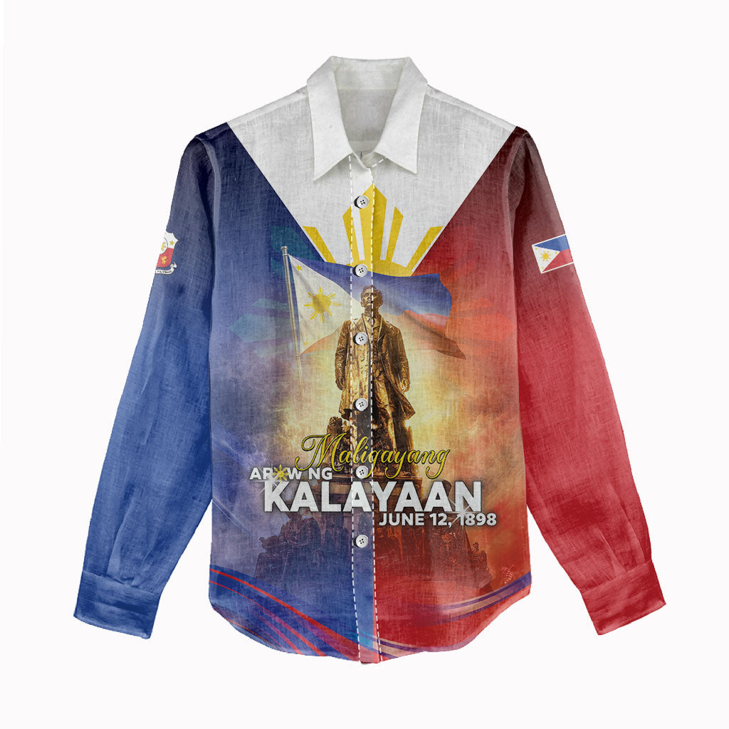 Philippines Women Casual Shirt Maligayang Araw Ng Kalayaan