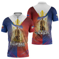 Philippines Zipper Polo Shirt Maligayang Araw Ng Kalayaan