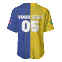 Custom Brazil And Haiti Football Baseball Jersey Jaguar With Kanson Wouj Special Style