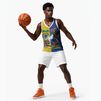 Custom Brazil And Haiti Football Basketball Jersey Jaguar With Kanson Wouj Special Style