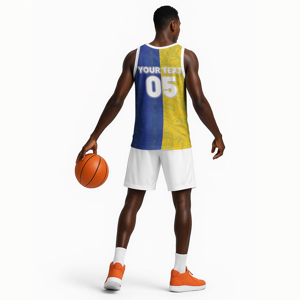 Custom Brazil And Haiti Football Basketball Jersey Jaguar With Kanson Wouj Special Style