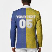 Custom Brazil And Haiti Football Blazer Jaguar With Kanson Wouj Special Style