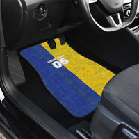 Custom Brazil And Haiti Football Car Mats Jaguar With Kanson Wouj Special Style