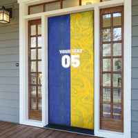 Custom Brazil And Haiti Football Door Cover Jaguar With Kanson Wouj Special Style