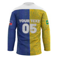 Custom Brazil And Haiti Football Hockey Jersey Jaguar With Kanson Wouj Special Style