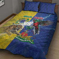 Brazil And Haiti Football Quilt Bed Set Jaguar With Kanson Wouj Special Style