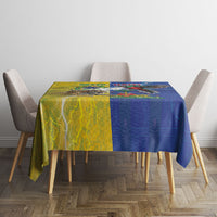 Brazil And Haiti Football Tablecloth Jaguar With Kanson Wouj Special Style