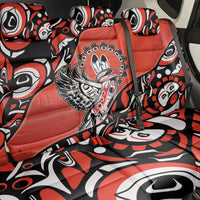 Canada National Indigenous Peoples Day Back Car Seat Cover Haida Art Eagle