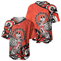 Canada National Indigenous Peoples Day Baseball Jersey Haida Art Eagle